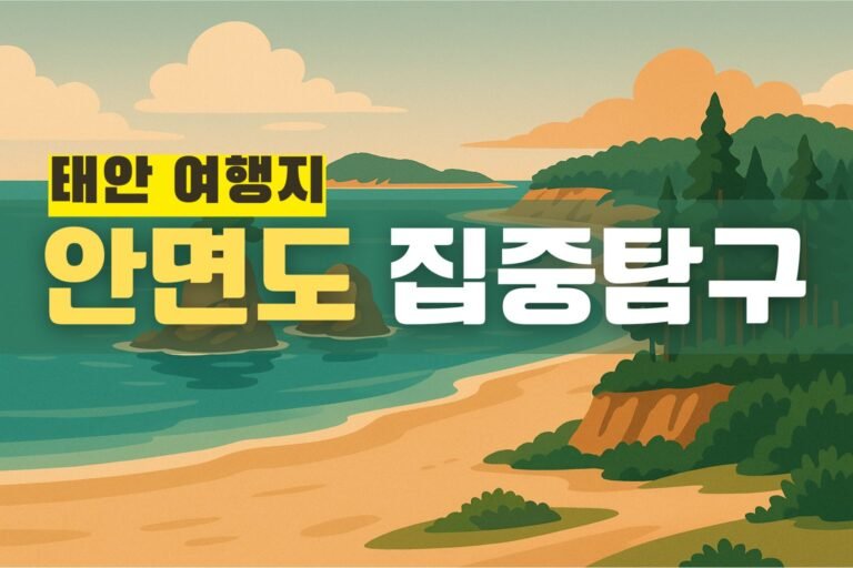 안면도 집중탐구