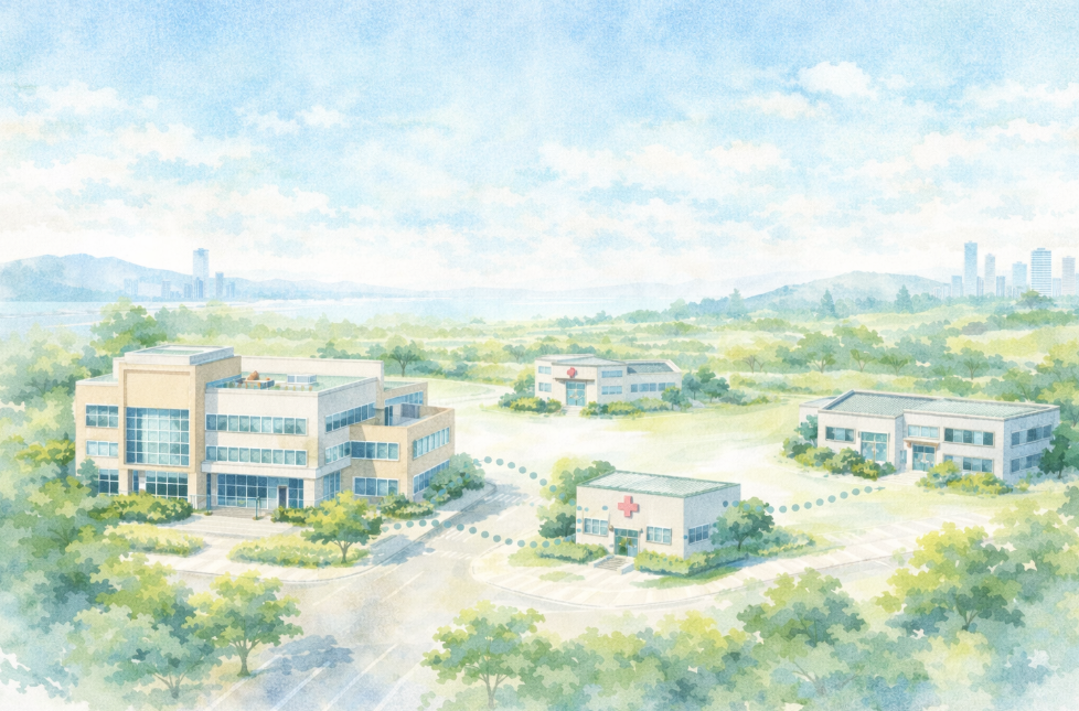 서산 지역 보건 의료 및 생활 안전 행정 구조 이미지