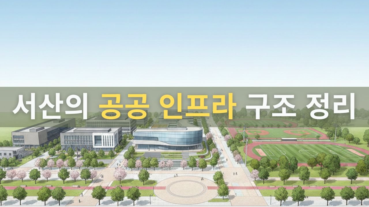 서산의 공공 인프라 구조 정리